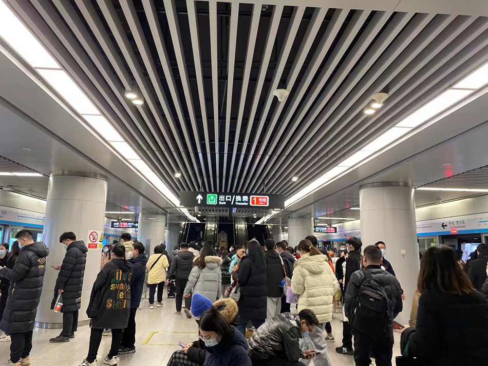 石家莊地鐵單日客流創(chuàng)歷史新高！