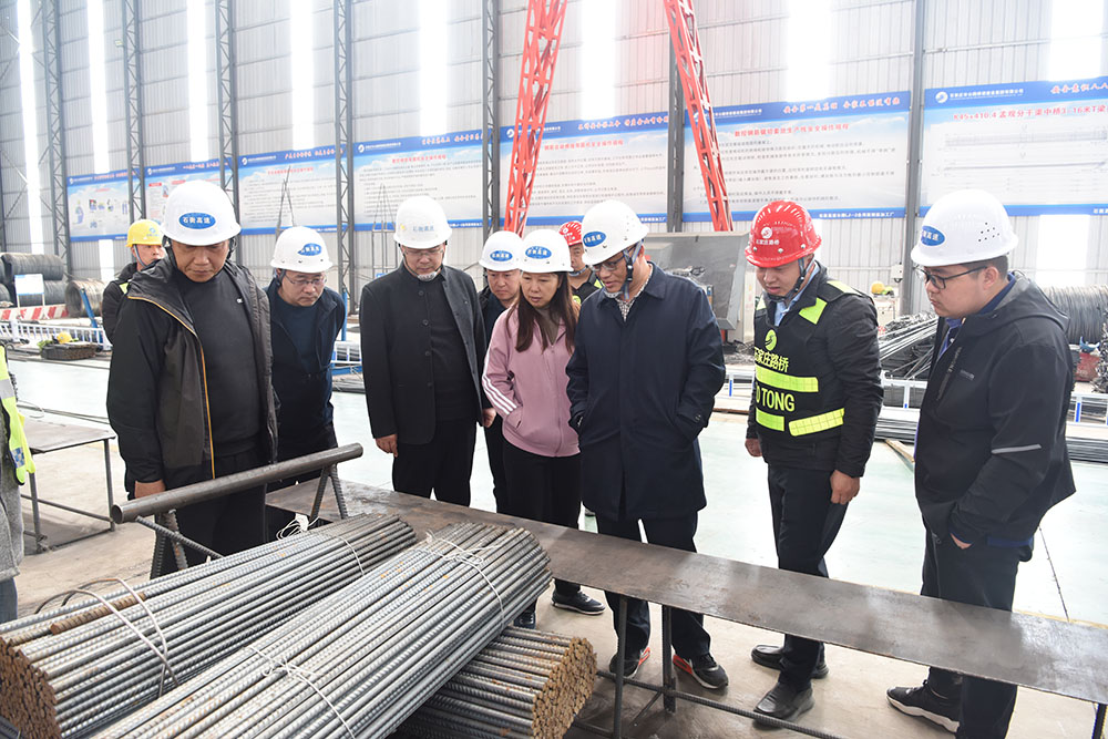 河北省交通運輸廳到市高速集團(tuán)石衡高速項目開展2023年度“首季開門紅”公路建設(shè)綜合督導(dǎo)檢查