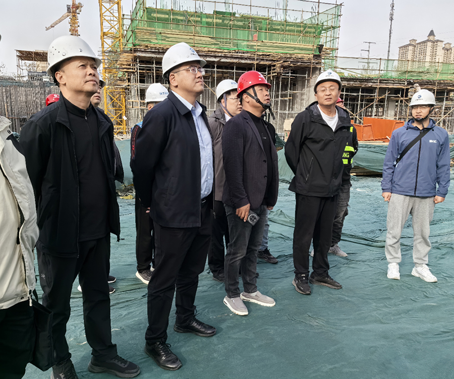交投集團(tuán)領(lǐng)導(dǎo)開(kāi)展建筑施工領(lǐng)域安全生產(chǎn)隱患排查整治專(zhuān)項(xiàng)督查