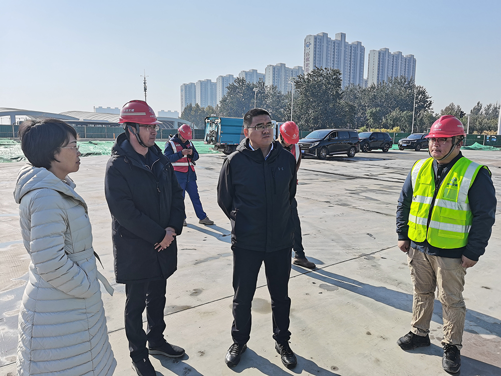 交投集團領(lǐng)導在重污染天氣預警期間 對重點建設項目開展督導檢查