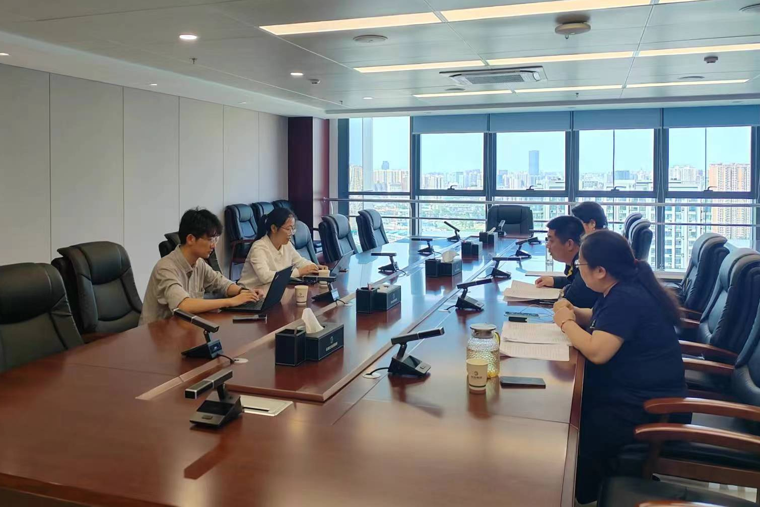 信用賦能 助推企業(yè)高質(zhì)量發(fā)展丨市公交集團(tuán)組織召開信用評級訪談會