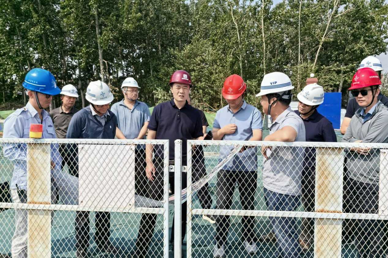 市軌道集團督導檢查軌道交通二期工程建設進展、安全質(zhì)量及大氣污染防治等工作